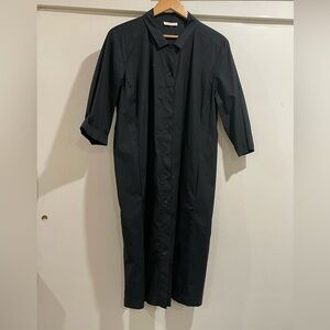 Eileen Fisher Black Long Sleeve Dress